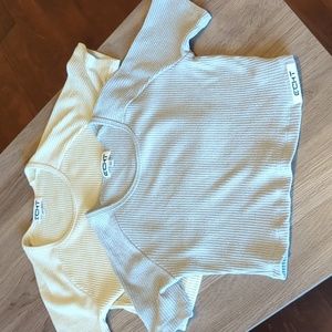Echt comfort crop tops x 2